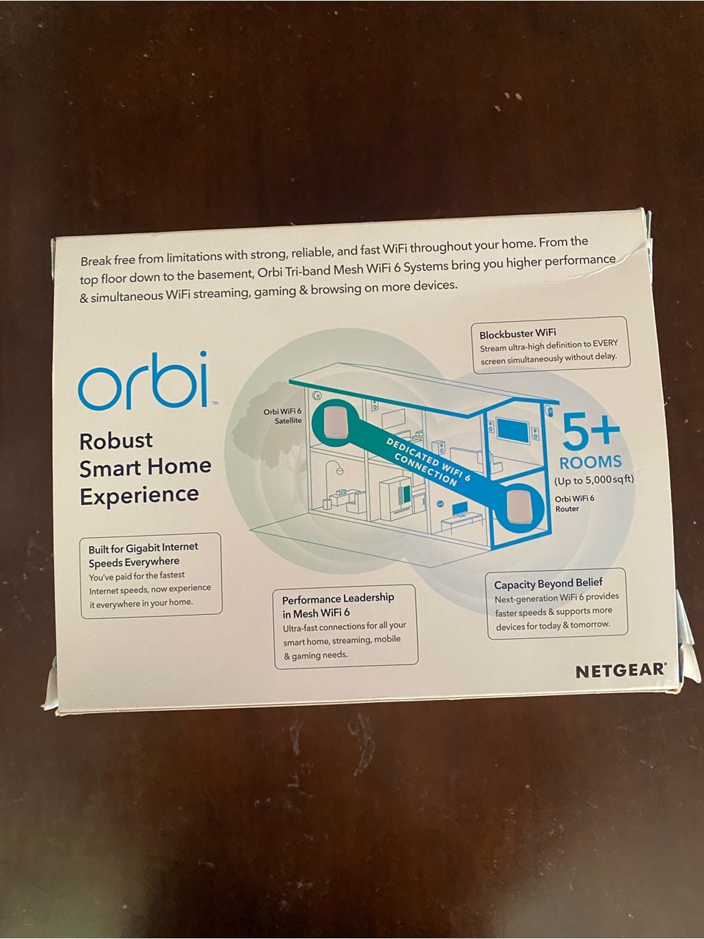 NETGEAR Orbi App Router Setup Box - Blue - Picture 6 of 6